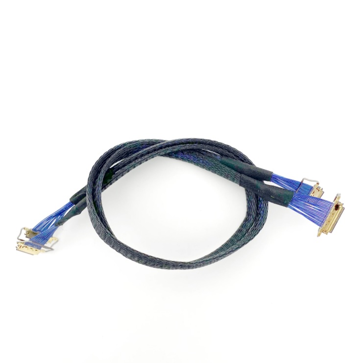 20-контактный ленточный кабель для экрана I-PEX20454 с вытяжным кольцом, 300мм